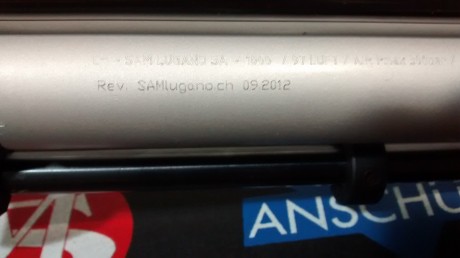 "VENDIDA" SE PUEDE CERRAR, GRACIAS Vendo pistola aire comprimido de precisión SAM Anschutz modelo 00
