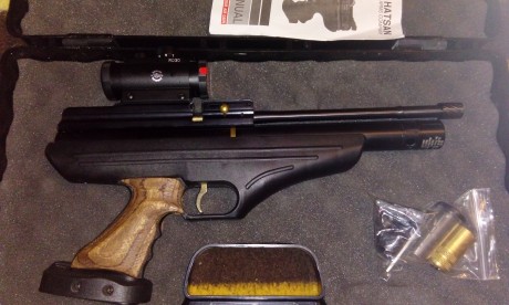 ]HOLA, pues eso que vendo o cambio por carabina pcp, pistola de la marca Hatsan modelo AT-P1, con todos 01