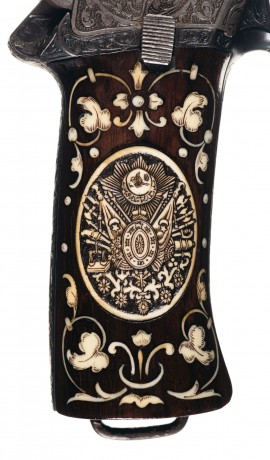 Esta pistola se hizo en Sömmerda y fue presentado al sultán probablemente en 1903 o 1904, que en aquel 22