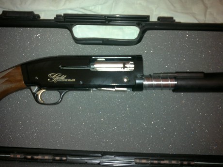 Buenas, me compré esta semiautomática en el 2008 para cazar (fallo mío por ser novato en aquel entonces, 81