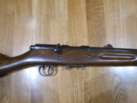 RARA y muy precisa carabina de 9 mm LARGO.
No es la destroyer tan habitual, es un modelo aun mas raro; 40