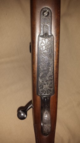 vendo un sako calibre 7mm REM MAG  , con monturas apel y visor zeiss diavari 3-12x56 , con grabados en 02