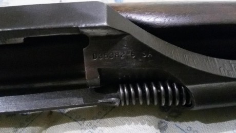 Garand fabricado en el año 1942 por springfield, se acompaña con bayoneta larga (desconozco si es original), 30