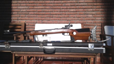 Buenas a todos:

Carabina Anschutz con cañón seleccionado Super Mach 54.

Cañón Seleccionado, Diopter, 32