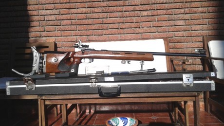 Buenas a todos:

Carabina Anschutz con cañón seleccionado Super Mach 54.

Cañón Seleccionado, Diopter, 30