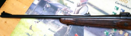 Sako del modelo anterior al 75, cal 30-06,cerrojo a 90º, cargador 5+1, extractor pasivo, bases Leupold 11