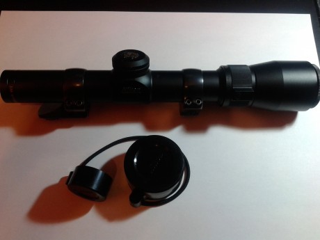 Vendo visor nikon monarch ucc batida 1.5-4.5x20 ,la reticula no se amplia al subir los aumentos,con monturas 02