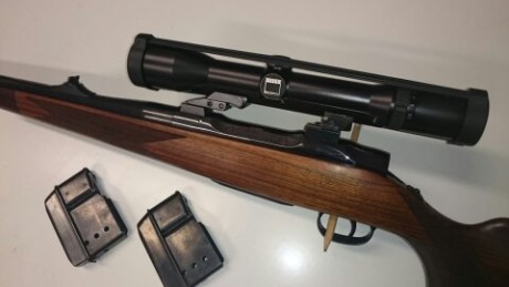 Rifle con visor ZEISS- DIAVARI - CM 1,5-6 X 24 - T
Estado: como nuevo
Precio: En Intervención G.C.  Península= 01