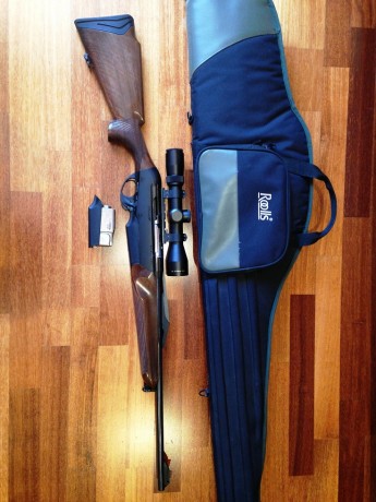 Vendo Benelli Argo E 30.06 con pocos tiros, en perfecto estado. El rifle tiene 2 cargadores, funda, anillas 02