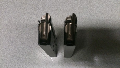 Hola, vendo cargadores para pistola 1911 monohilera del calibre 9mm. de 9 tiros, son de la marca MEC-GAR 00