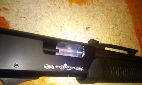 hola,vendo escopeta stinger tactical de 38cm,con culata plegable y otra normal,no ha tirado ni una caja 61