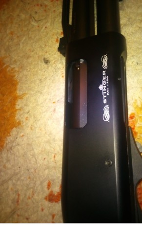 hola,vendo escopeta stinger tactical de 38cm,con culata plegable y otra normal,no ha tirado ni una caja 60