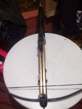Vendo Ballesta Barnett Comando II.150 libras. 
Típs y cuerdas a estrenar. 
Regalo flechas de entrenamiento
Rebajada 02