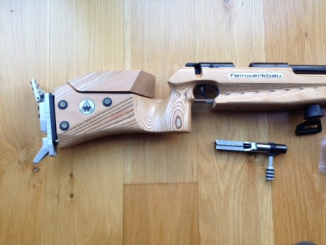 Se vende carabina del 22 lr. marca Feinwerkbau 2700 Universal.
Muestro prueba de tiro de la casa.
Se la 01