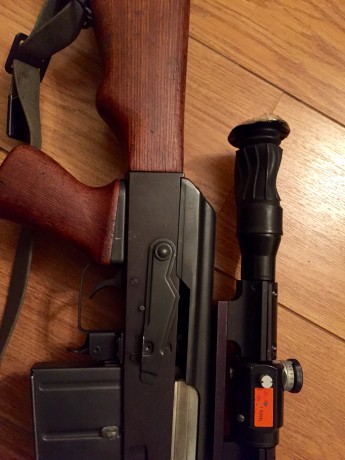 Vendo Zastava m76, fusil de tirador selecto de la antigua yugoeslavia fabricado por Zastava con unas calidades 12