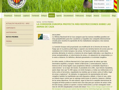Alguno ha pensado que se pueda dañar seriamente la venta de rifles semiautomáticos para la caza y tiro, 81