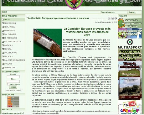 Alguno ha pensado que se pueda dañar seriamente la venta de rifles semiautomáticos para la caza y tiro, 80