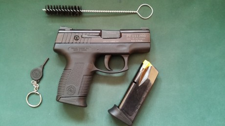 Buenas, cambio pistola Taurus modelo PT 111 PRO MILLENIUM, detalles:

Marca: TAURUS
Modelo: PT 111 PRO 00