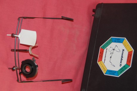 Hola, por abandono del tiro olimpico vendo Gafas de tiro Knoblock  ,parche,diopter ,llave y caja original 02