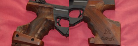 Hola, por abandono del tiro olimpico vendo Walther Gps Expert dos cargadores y carro del .32
la cacha 00