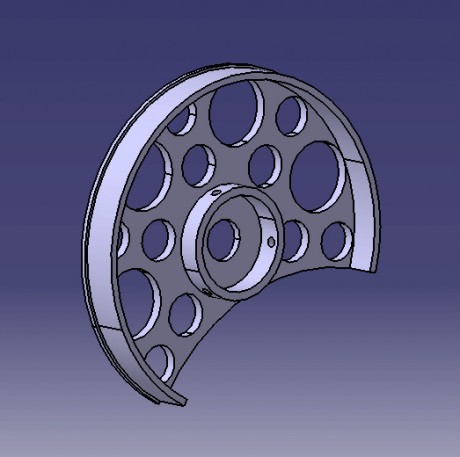 Buenas tardes, 

Vendo ruedas de paralaje de hasta 120mm realizadas en material plástico con impresora 12