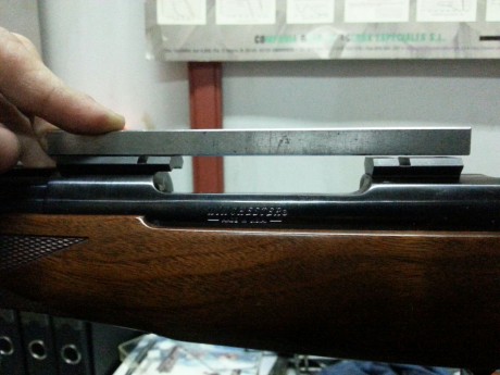 Hola a todos he ido a poner mi rifle a tiro y todo bien hasta que a medida que ido centrándolo la rueda 100