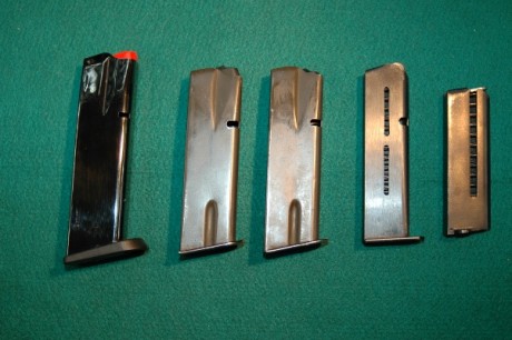 2 cargadores 1911 monohilera

2 cargadores para 1911 gran capacidad 17 cartuchos, validos para Paraordance 00
