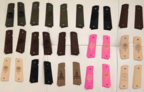 Vendo cachas para pistolas 1911 se encuentran en Cádiz precio 20€ los portes depende si son a península 00