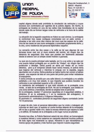 Las noticias son todavía bastante confusas sobre como ocurrió. Pero lo cierto es que a esta hora se confirma 01