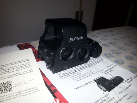 Se vende visor EOTech XPS2-0 original, impoluto, sin uso, le queda un año de garantía.

VENDIDO

Precio: 00