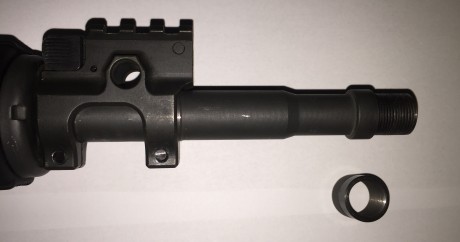 Se vende este magnífico AR15 (BUSHMASTER M4) en calibre 6.8 SPC II, con cañón de 12.5", con mira 11