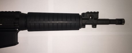 Se vende este magnífico AR15 (BUSHMASTER M4) en calibre 6.8 SPC II, con cañón de 12.5", con mira 10