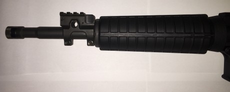 Se vende este magnífico AR15 (BUSHMASTER M4) en calibre 6.8 SPC II, con cañón de 12.5", con mira 22