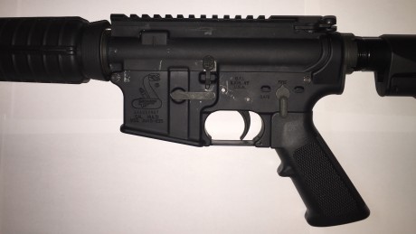 Se vende este magnífico AR15 (BUSHMASTER M4) en calibre 6.8 SPC II, con cañón de 12.5", con mira 21