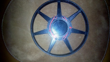 Buenas tardes, 

Vendo ruedas de paralaje de hasta 120mm realizadas en material plástico con impresora 91