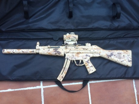 Se vende Sgs-5 con menos de 100 disparos por falta de uso, incluye el adaptador picatinny original de 02