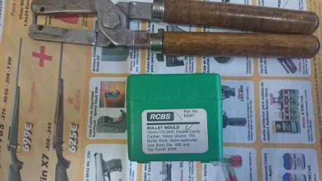 Tenazas Rcbs y molde Rcbs 40 S&W 170 Grains SWC

70€ más transporte.



El material esta en Madrid 00