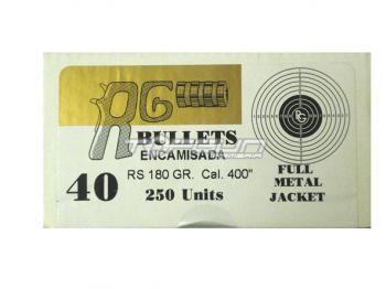 Vendo 15000 puntas RG Calibre 40, 180 Grains encamisadas Full Metal Jacket Cal. 400" 
Precio de mercado 00