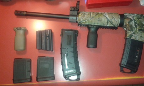 Vendo por no usar AR 15 marca SMITH & WESSON del cal. 300 BLACKOUT.
Absolutamente impecable, practicamente 01