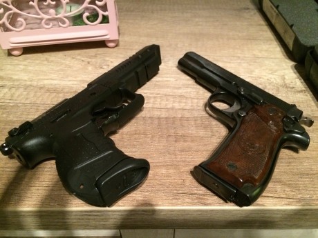 Hoal cambio estas dos armas guiadas en A por una 9mm de defensa que me interese, valoro todas las ofertas.


Walther 00