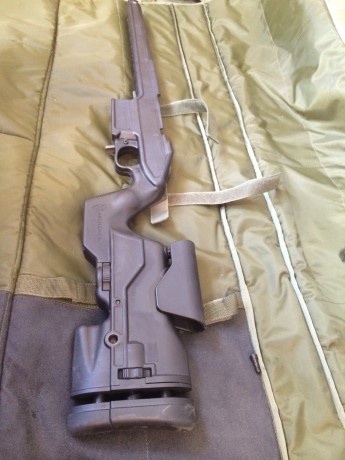 Hola, pues he vendido el Mosin y me queda la culata Arcángel y las monturas para visor. La culata esta 01