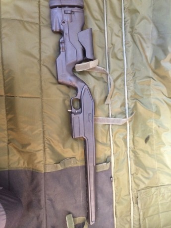 Hola, pues he vendido el Mosin y me queda la culata Arcángel y las monturas para visor. La culata esta 00