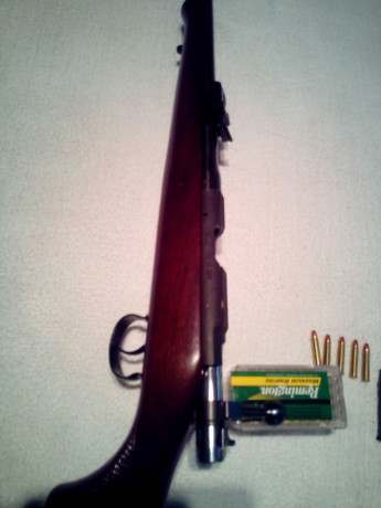 Saludos! 
Vendo carabina Ceska 452 del .22 Magnum. 
Se puede ver y probar en Valencia. Pido 300,00€
La 00