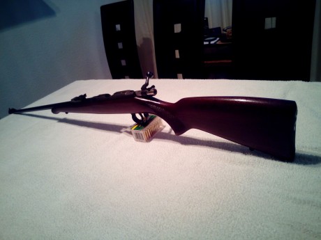Saludos! 
Vendo carabina Ceska 452 del .22 Magnum. 
Se puede ver y probar en Valencia. Pido 300,00€
La 11
