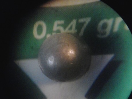 Hola he aumentado los balines 20 veces y aunque la calidad de la imagen no es la mas apropiada, nos da 30