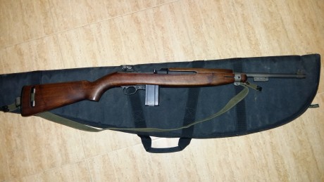 Hola compañeros.


¿que os parece mi carabina?
m1.cal.30 carbine todo original.esta flamante.lo que no 00