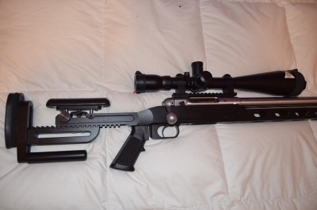Vendo SAVAGE F-TR .308WIN CON CULATA DOLPHIN más la original, visor SIGHTRON SIII LRTD 10-50X60, carril 00