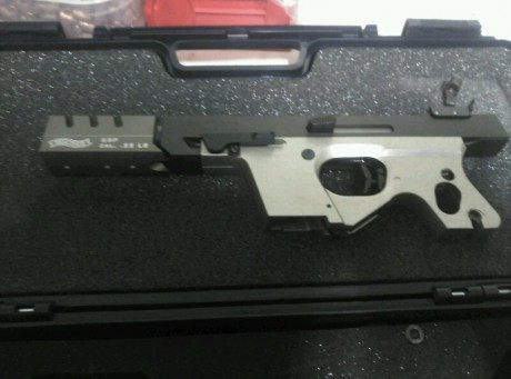 Por motivos personales,un amigo vende su gsp expert calibre 22,esta IMPECABLE,tiro 380 tiros con ella,conserva 12