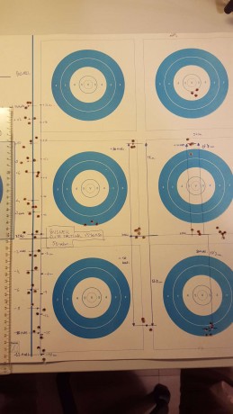 Os agradecería que me echarais una mano para interpretar una prueba balística que he hecho a 400m con 120