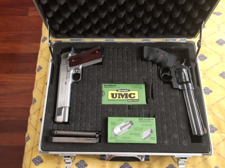 Infinity escepter 9 mm
S&W mp9 pro
Colt Pithon 357
Armero armas largas
Precio lote 3000 02